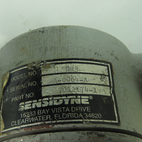 Sensidyne Model NH3 Gas Detector Sensor Transmitter