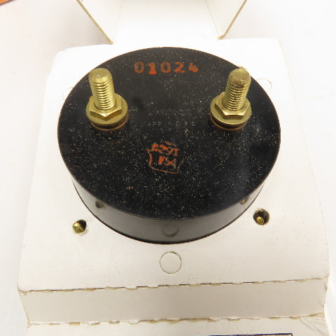 Simpson Model 1357 Panel Ammeter 0-10 AC Amps