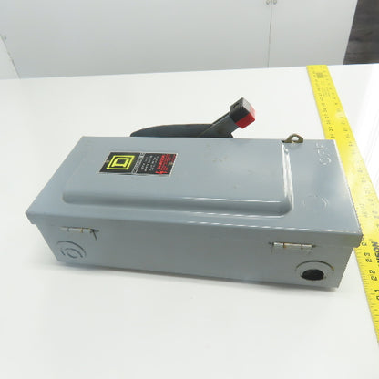 Square D H221N 30A Fusible Heavy Duty Safety Disconnect Switch 240VAC