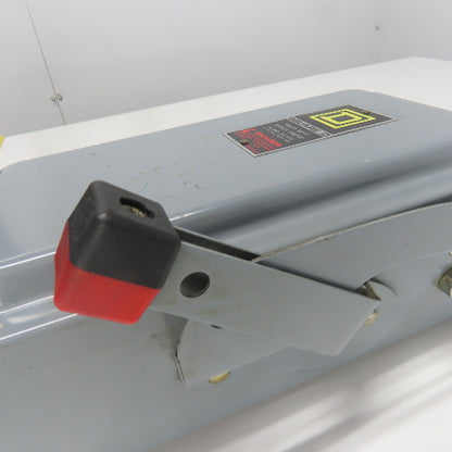 Square D H221N 30A Fusible Heavy Duty Safety Disconnect Switch 240VAC