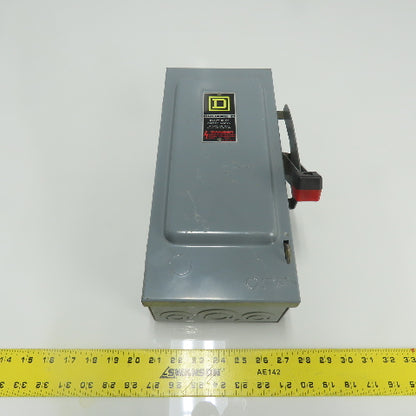 Square D H221N 30A Fusible Heavy Duty Safety Disconnect Switch 240VAC