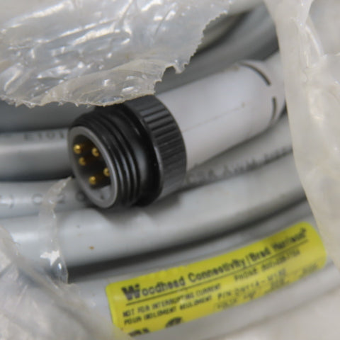 Woodhead Brad Harrison DN11A-M130 Cordset Cable 5-Pin Male/Female Straight
