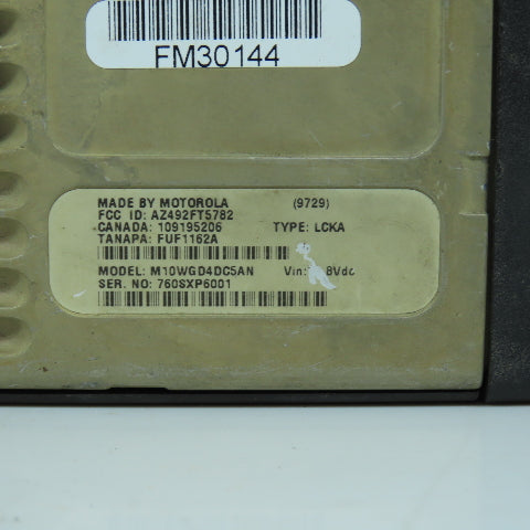 Motorola M10WGD4DC5AN LCS 2000 Mobile Radio