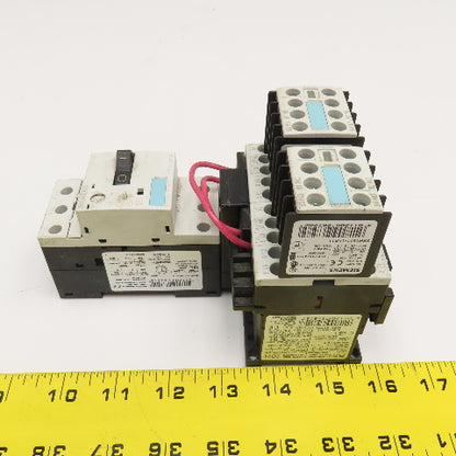 Siemens 3RA1210-0KD15-0AK6 Reversing Combination Starter 600V 5Hp 110/120V Coil