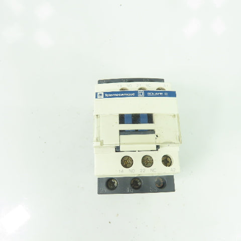 Telemecanique LC1 D09 600V Motor Starter Contactor 2-7.5HP 110V Coil