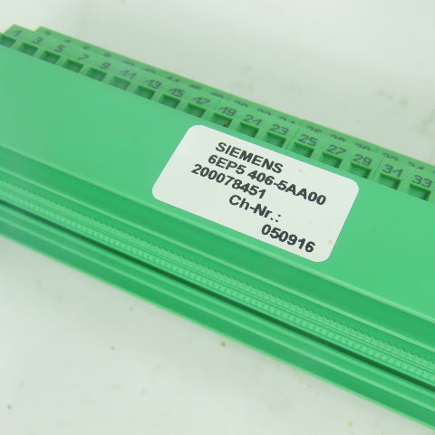 Siemens 6EP5 406-5AA00 Terminal Strip Converter 50-Pin (Clean)