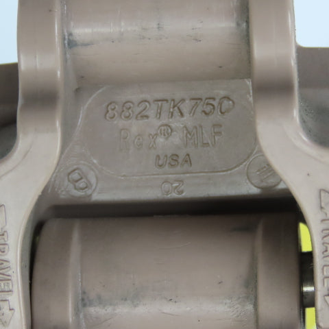 Rex MLF 882TK750 122" Long x 7-1/2" Wide Table Top Side Flexing Conveyor Chain