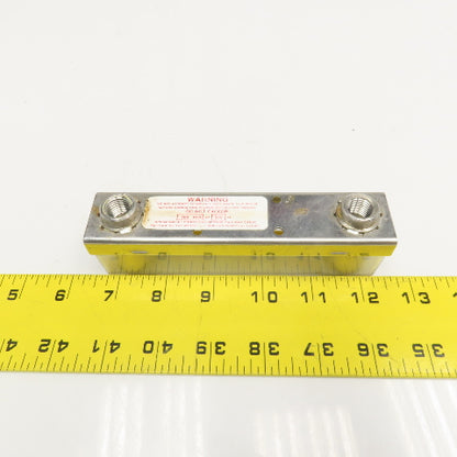 Moore R-2-15-B(CO) S925C994WAA Flow Meter .25-2.5 SCFH Air @ 70°F 1/4" NPT
