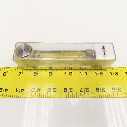 Moore R-2-15-B(CO) S925C994WAA Flow Meter .25-2.5 SCFH Air @ 70°F 1/4" NPT