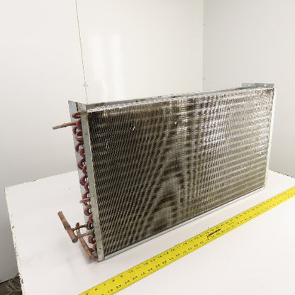 Dual Fan Condenser Heat Exchanger 230V 1/6HP From Kaeser TF210E Air Dryer Tested