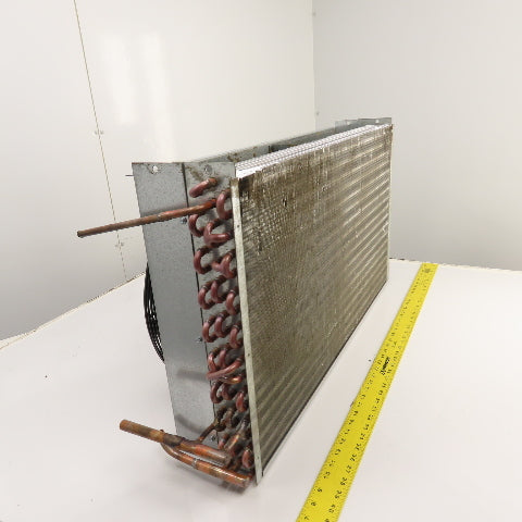 Dual Fan Condenser Heat Exchanger 230V 1/6HP From Kaeser TF210E Air Dryer Tested