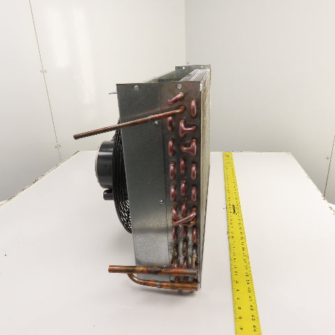 Dual Fan Condenser Heat Exchanger 230V 1/6HP From Kaeser TF210E Air Dryer Tested