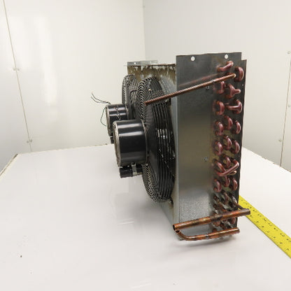 Dual Fan Condenser Heat Exchanger 230V 1/6HP From Kaeser TF210E Air Dryer Tested