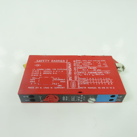 Intrinspak 9001/02-093-150-00 Safety Barrier 6V 160mA