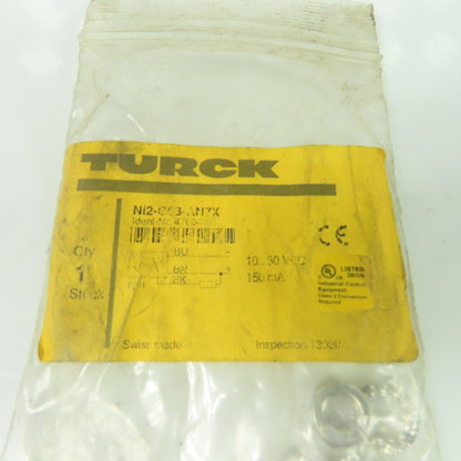 Turck Ni2-G08-AN7X Inductive Sensor 10-30VDC 150mA NEW