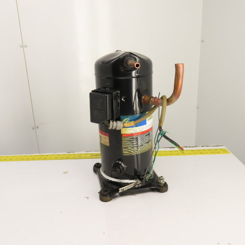 Copeland ZB38KCE-TF5-250 Refrigeration Scroll Compressor 200-230V 3PH W/ Sweat