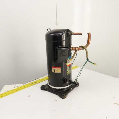 Copeland ZB38KCE-TF5-250 Refrigeration Scroll Compressor 200-230V 3PH W/ Sweat