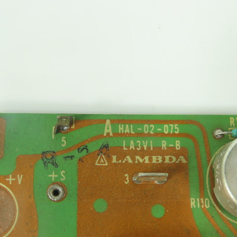 Lambda HAL-02-075 CM2 Circuit Board LA3V1 R-B