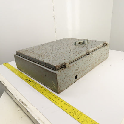 30" x 24" x 6" Steel Hinged Door Wall Mount Electrical Enclosure (No Backplate)