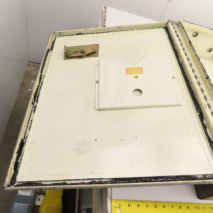 30" x 24" x 6" Steel Hinged Door Wall Mount Electrical Enclosure (No Backplate)