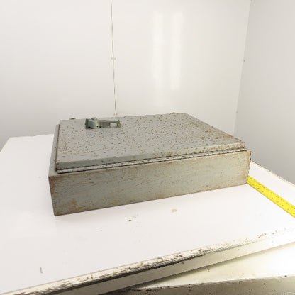 30" x 24" x 6" Steel Hinged Door Wall Mount Electrical Enclosure (No Backplate)