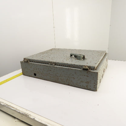 30" x 24" x 6" Steel Hinged Door Wall Mount Electrical Enclosure (No Backplate)