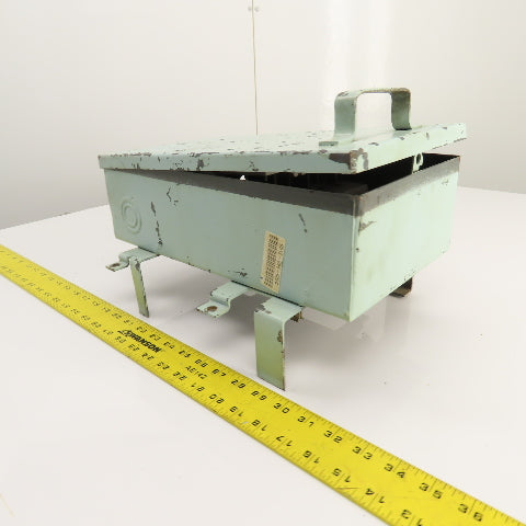 Federal Noark FP 233 30A Cover Operated Fusible Plug-In Bus Switch 3P 230VAC