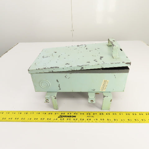 Federal Noark FP 233 30A Cover Operated Fusible Plug-In Bus Switch 3P 230VAC