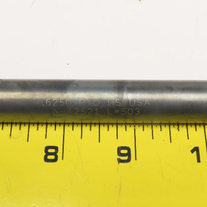 Precision Twist Drill 7477503 .625 Twist Drill Carbide 2 Flute 6" OAL