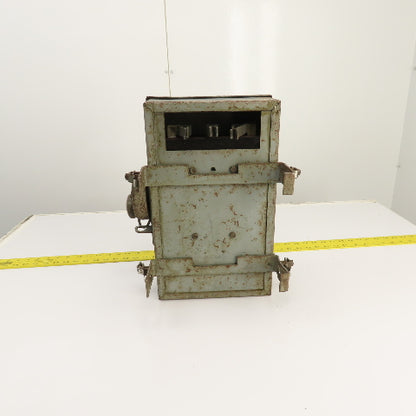 Westinghouse 1513464B 30A Fusible Type Tap Bus Plug In Unit 3-Pole 575V 60HZ