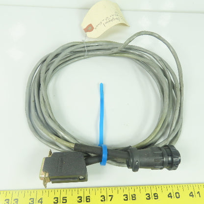 Fanuc Amphenol 15 Pin Female x 7-Pin Female 179" L