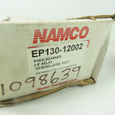 Namco EP130-12002 Photoelectric Control Sensor Scanner 120V 50/60Hz NEW