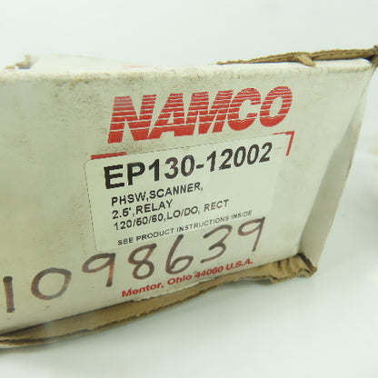 Namco EP130-12002 Photoelectric Control Sensor Scanner 120V 50/60Hz NEW