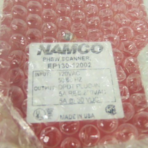 Namco EP130-12002 Photoelectric Control Sensor Scanner 120V 50/60Hz NEW