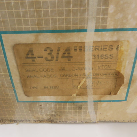 Five Star Seal 84-38SV 4-3/4" Series 84 Fluid Seal Viton