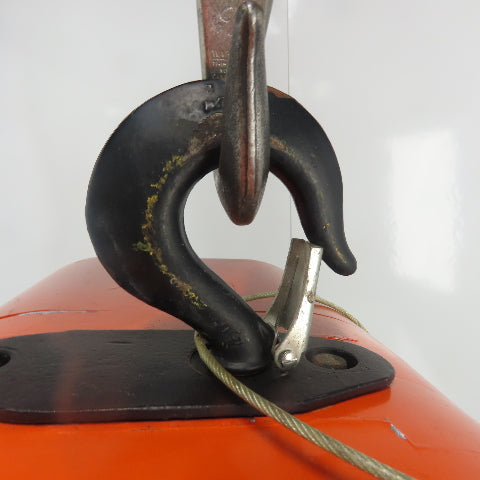 CM Model L 1 Ton 2000LB Electric Chain Hoist 15' Lift 16FPM 230/480V 3Ph 1HP