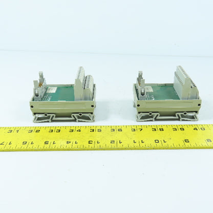 Allen Bradley 1492-IFM20FN Ser A Interface Module 20-Pin & 20 Terminal Lot Of 2