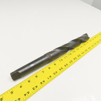 Morse 1-23/64" Twist Drill MT4 Taper Shank 14-1/4" OAL