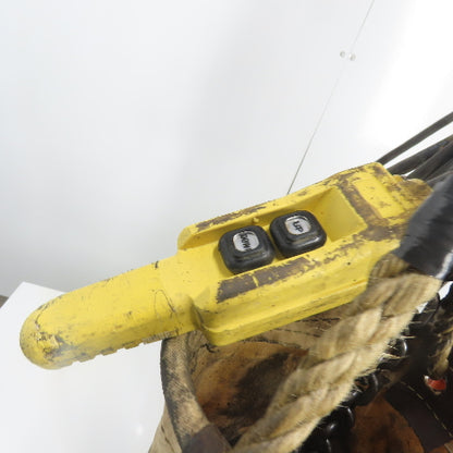 CM Model R 2 Ton 4000LB Electric Chain Hoist 20' Lift 8FPM 240/480V 3Ph 1HP