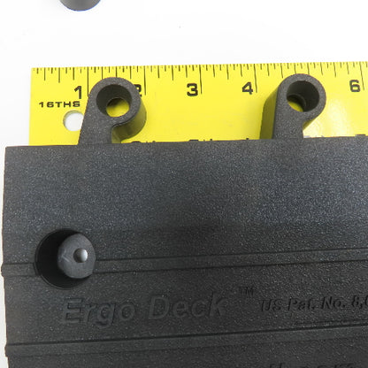 Wearwell Ergo Deck Interlocking Anti Fatigue Floor Mat Male Ramp Edging Lot/23