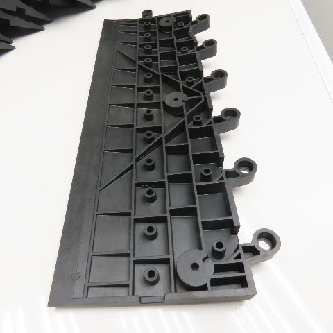Wearwell Ergo Deck Interlocking Anti Fatigue Floor Mat Male Ramp Edging Lot/23