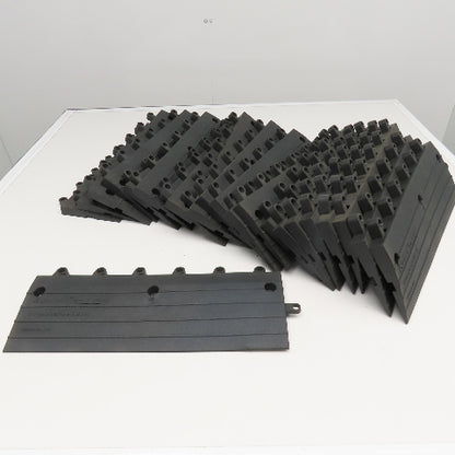 Wearwell Ergo Deck Interlocking Anti Fatigue Floor Mat Male Ramp Edging Lot/23