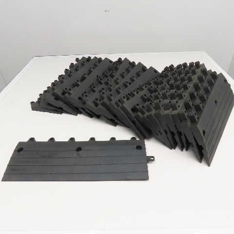 Wearwell Ergo Deck Interlocking Anti Fatigue Floor Mat Male Ramp Edging Lot/23