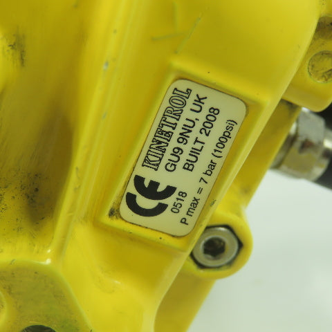 Kinetrol 054-100 Pneumatic Valve Actuator GU9 9NU 100PSI