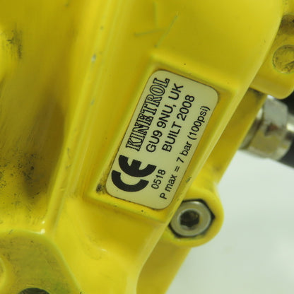 Kinetrol 054-100 Pneumatic Valve Actuator GU9 9NU 100PSI