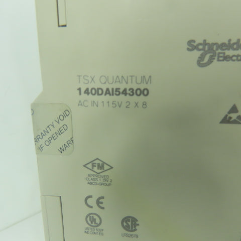 Schneider Electric 140DAI54300 Modicon TSX Quantum Impute Module 115VAC