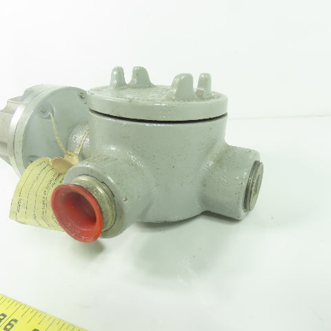 SOR 12TA-K5-M4-06A Pressure Switch .75-12PSI Adjustable Range 200PSI Over Range