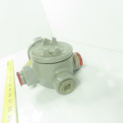 SOR 12TA-K5-M4-06A Pressure Switch .75-12PSI Adjustable Range 200PSI Over Range