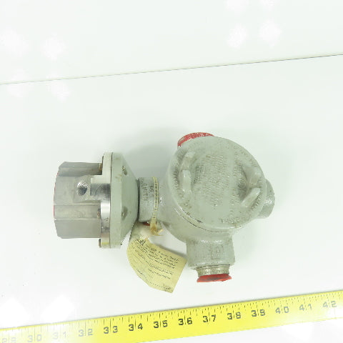 SOR 12TA-K5-M4-06A Pressure Switch .75-12PSI Adjustable Range 200PSI Over Range