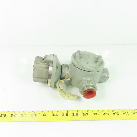 SOR 12TA-K5-M4-06A Pressure Switch .75-12PSI Adjustable Range 200PSI Over Range